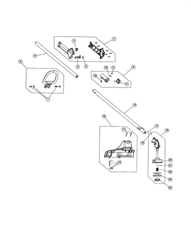 Drive shaft/shield