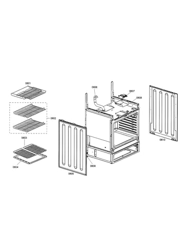 Racks/side panel