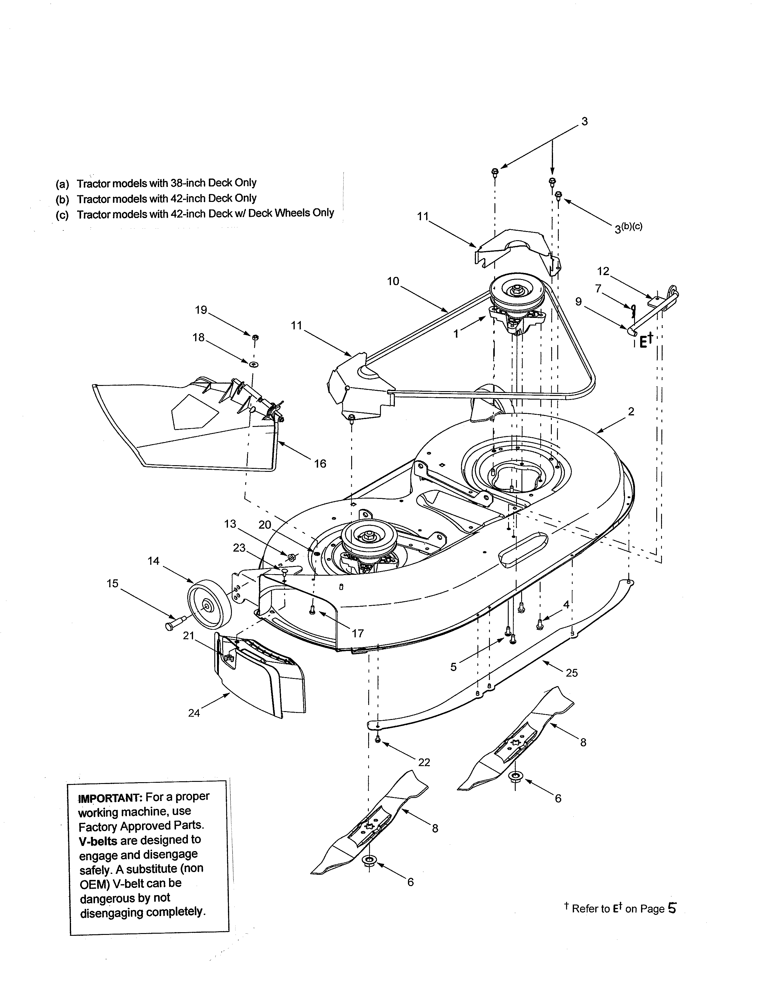 MOWER DECK