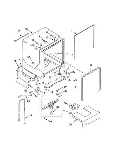 Tub & frame