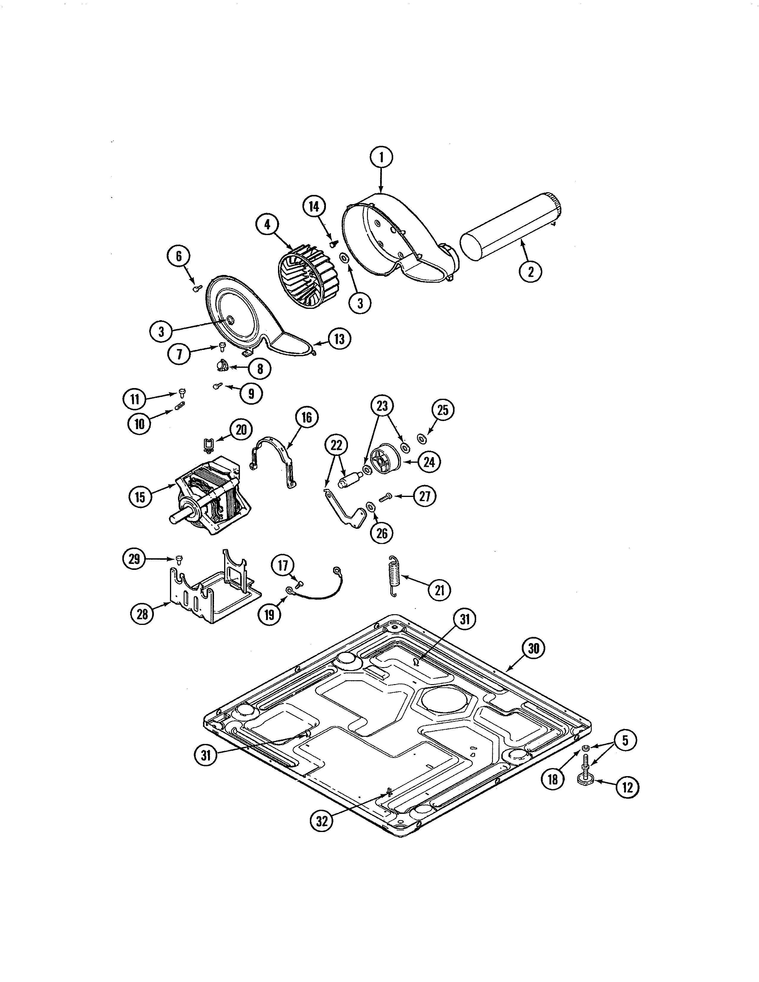 Motor drive & base