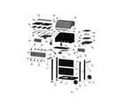 Char-Broil 464424312 gas grill diagram