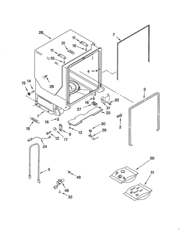 Tub & frame