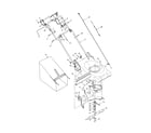 MTD 12A-378Q795 handle/grassbag diagram