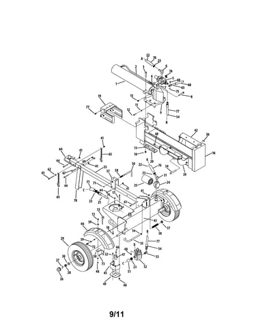 Log splitter