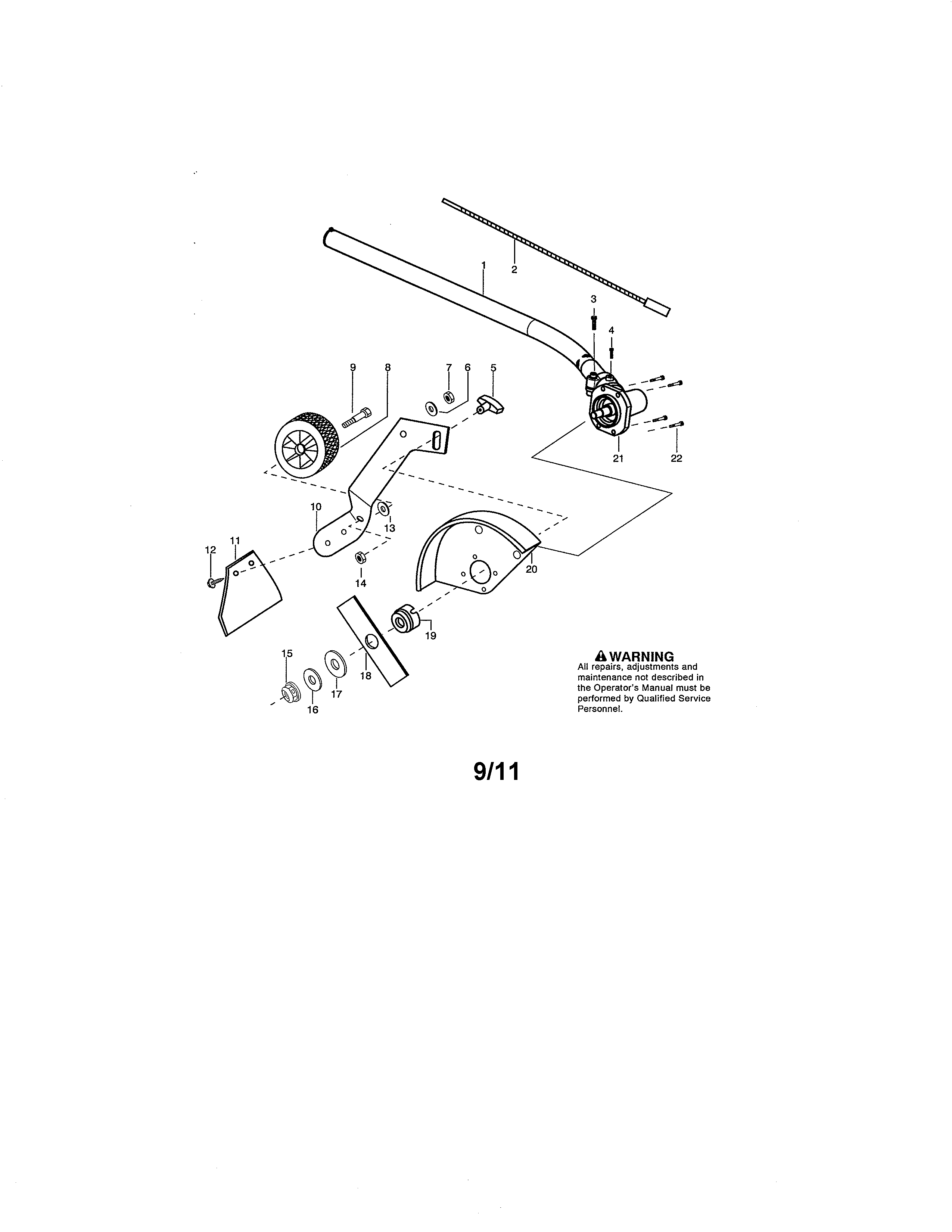 Edger attachment