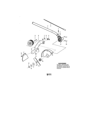 Edger attachment