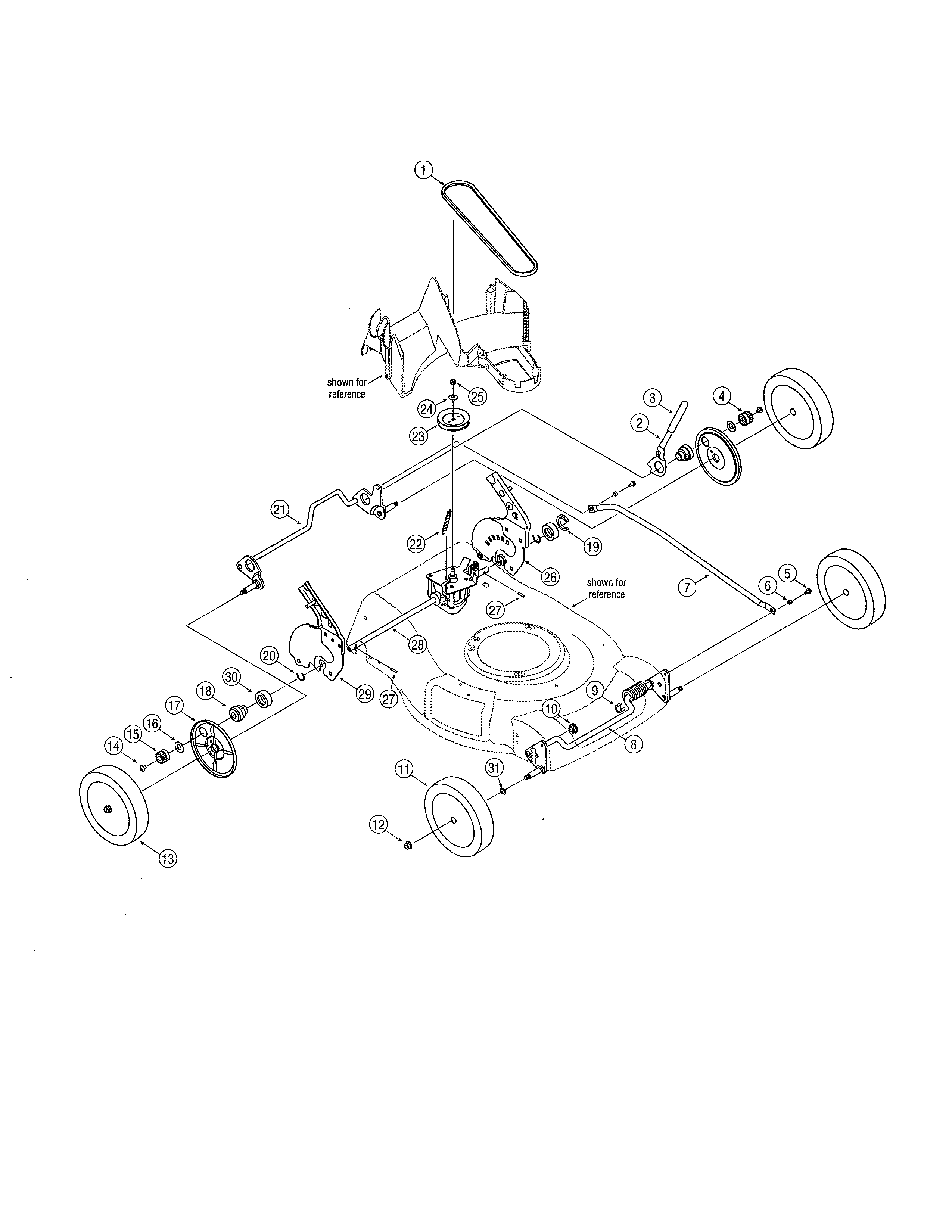 Wheels/drive