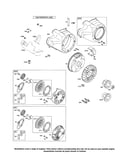 Blower housing/rewind starter