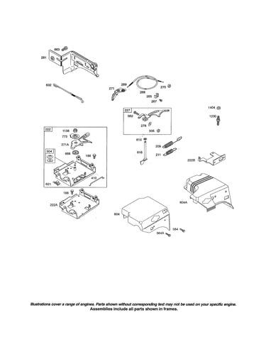 Control cover & bracket