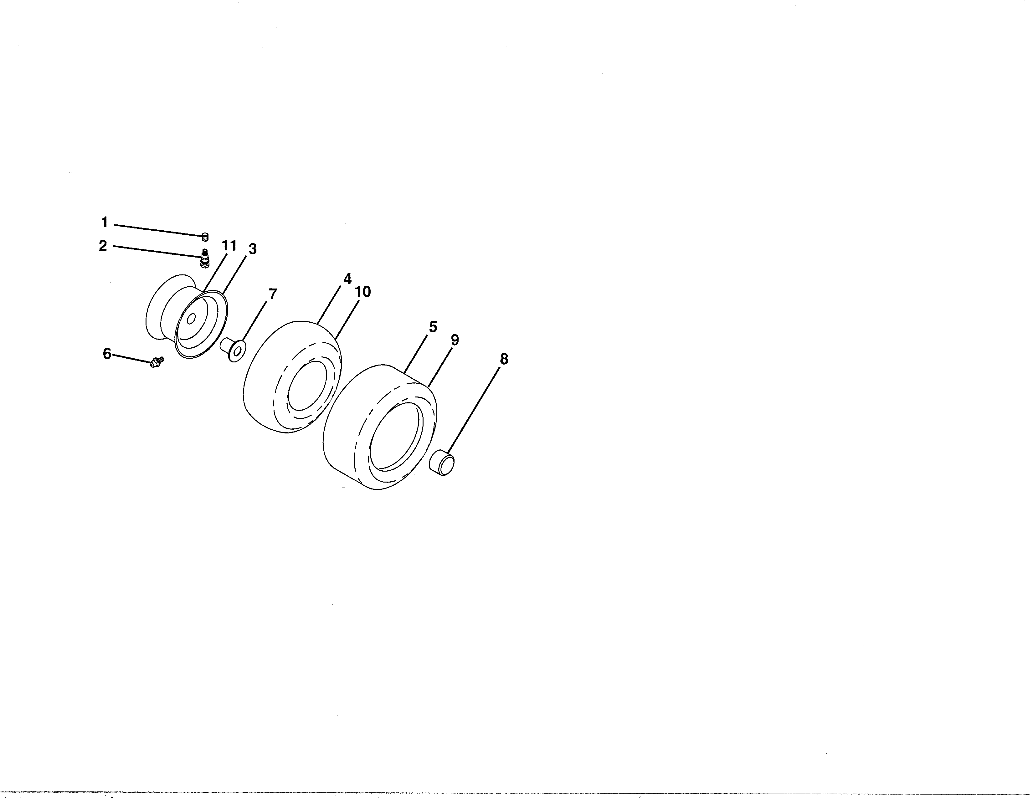 Wheels and tires