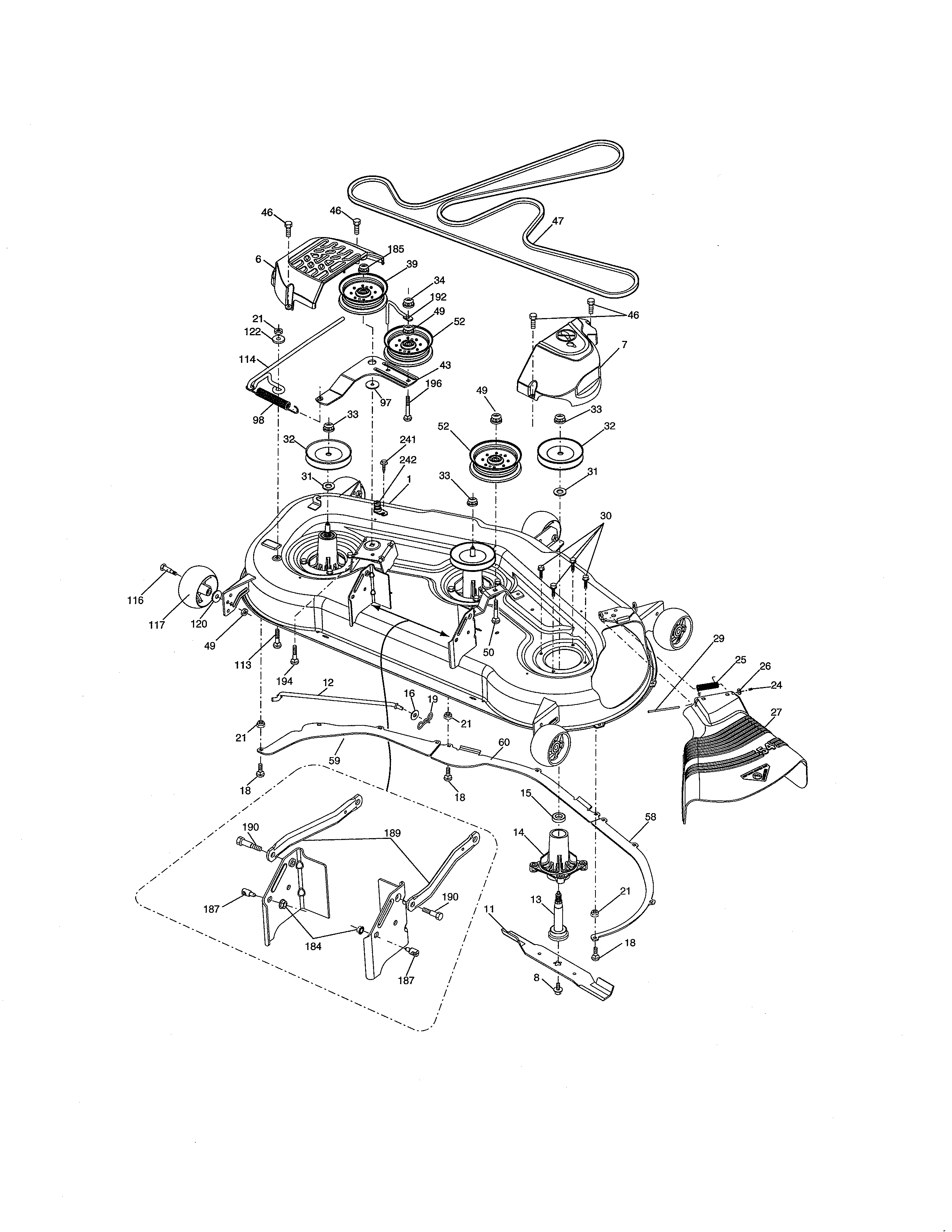 MOWER DECK