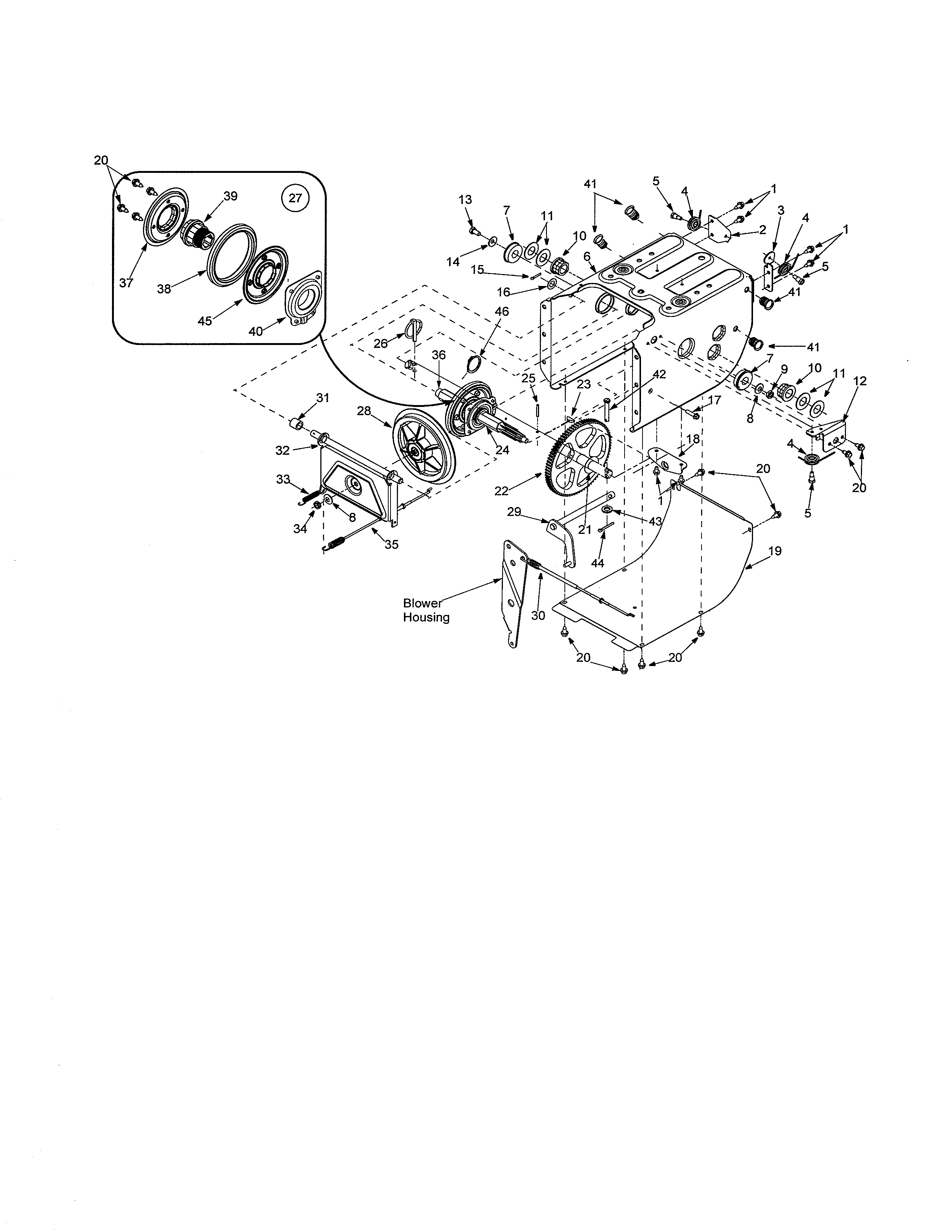 FRICTION WHEEL/FRAME