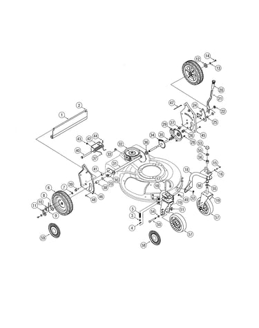 Wheels/deck