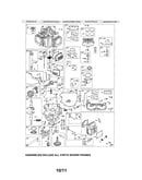 Carburetor/crankshaft/cylinder