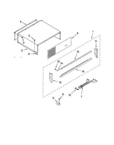 Top grille/unit cover