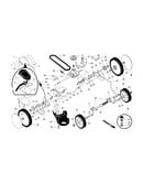 Drive control/gear case/wheels