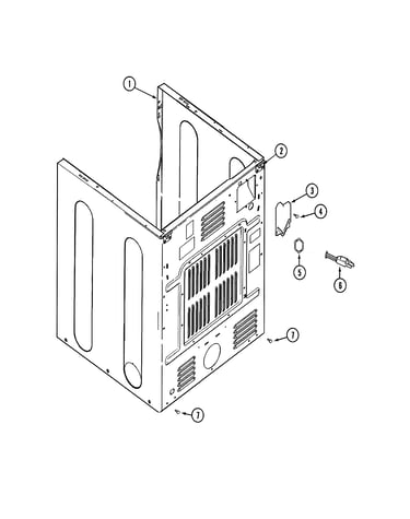 Cabinet-rear