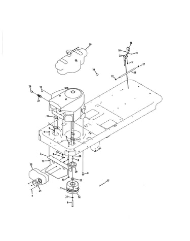 Engine connection 54"