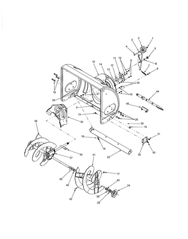 Auger & housing