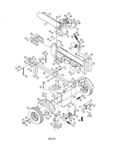 Log splitter