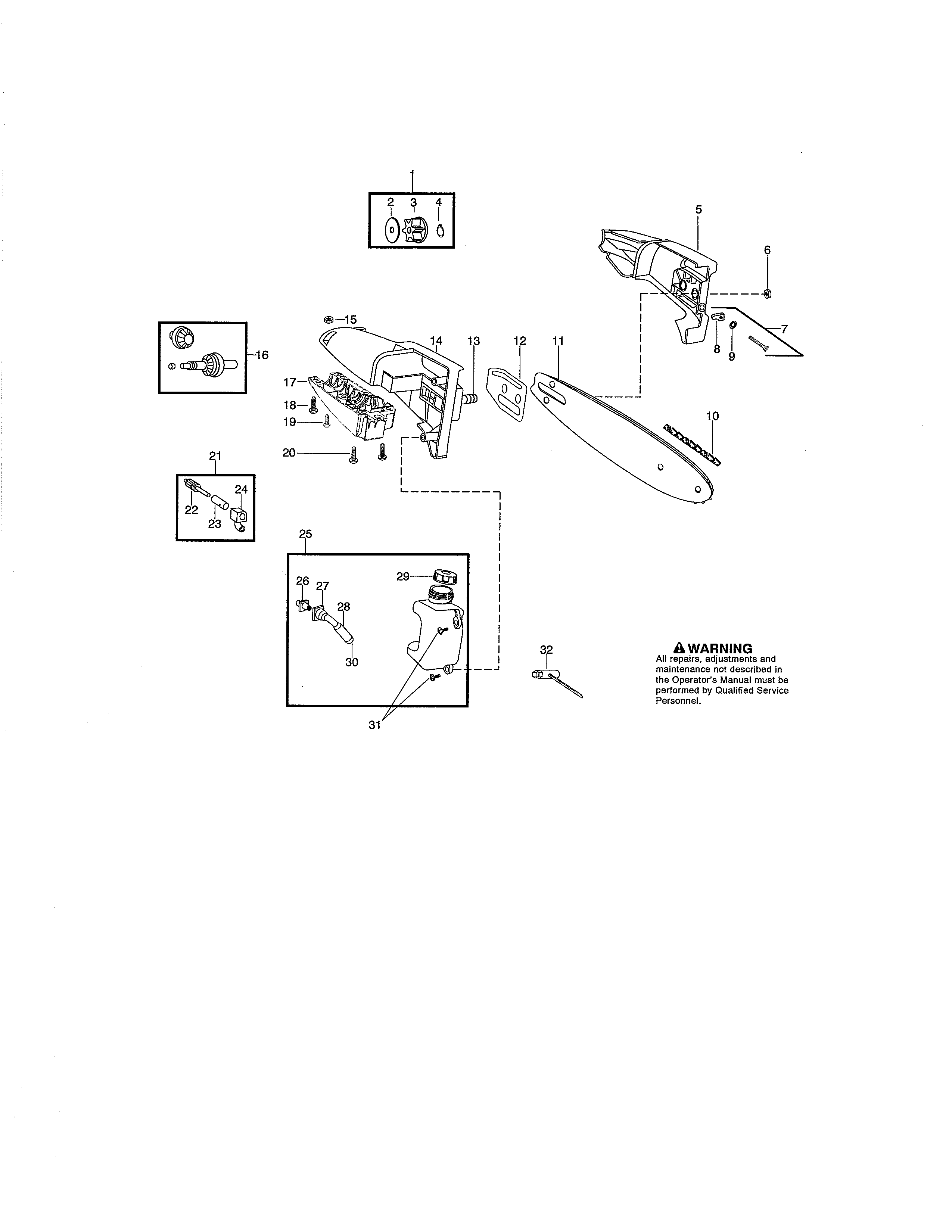 OIL TANK/GEAR/SPROCKET