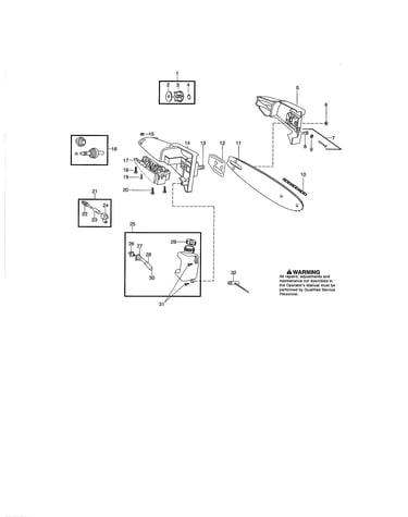 Oil tank/gear/sprocket