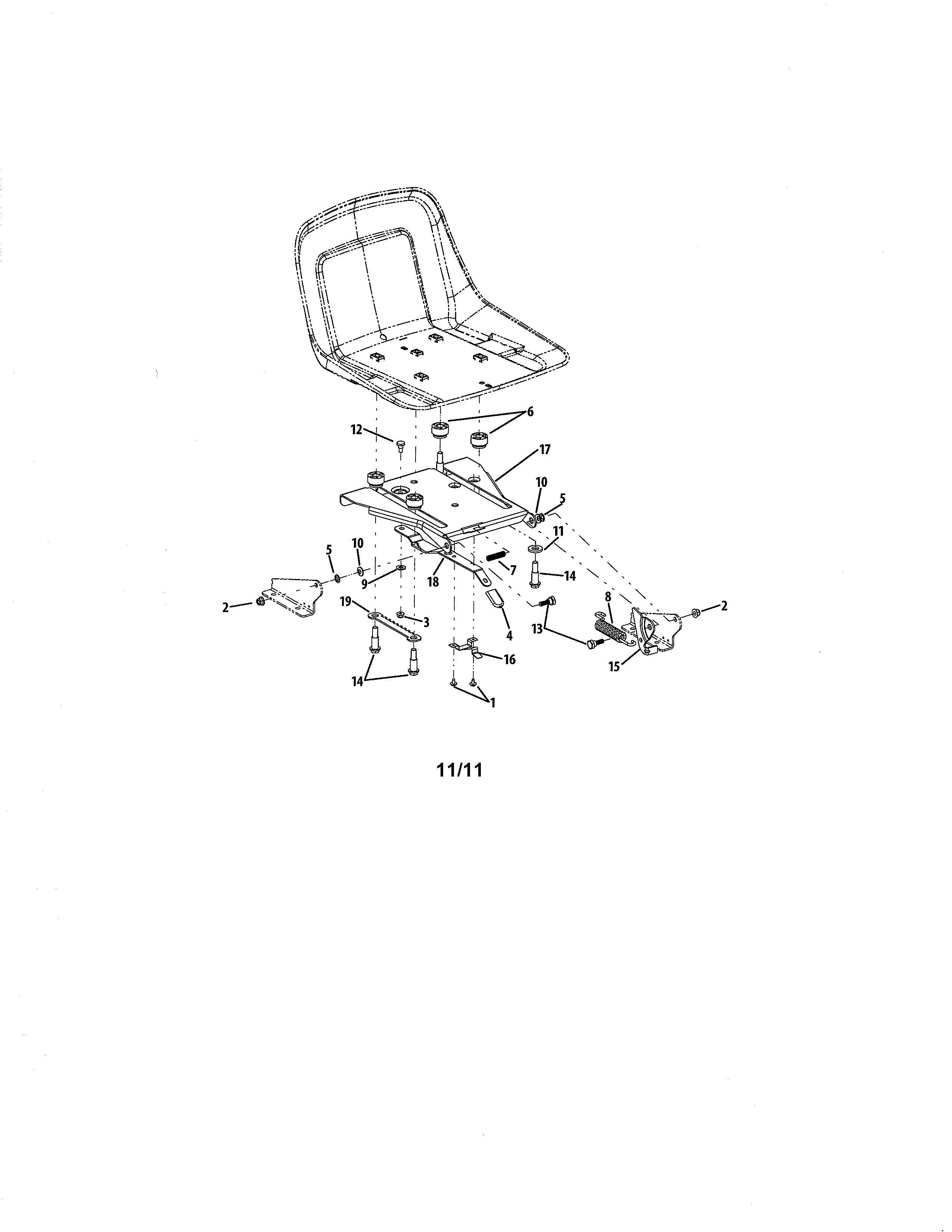Seat adjustment