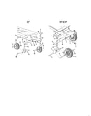 Front axle & wheels