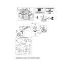 Husqvarna 289570 cylinder/crankshaft/camshaft diagram
