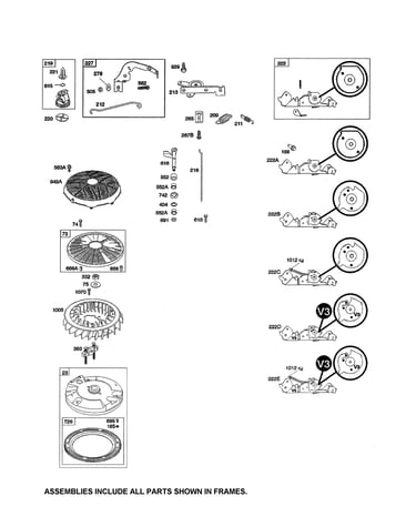 Flywheel/ignition/governor control