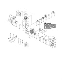 Cylinder/fuel tank/crankshaft