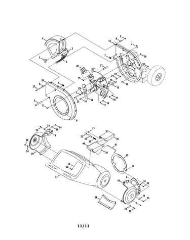 Impeller/hopper
