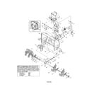 Yard-Man 31AE5KLF701 auger & housing/chute diagram