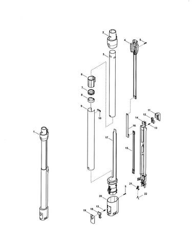 Telescopic wand