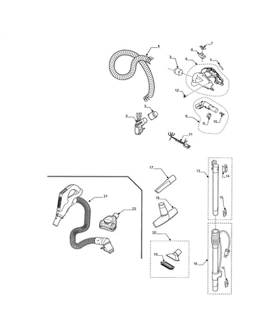 Hose and attachments
