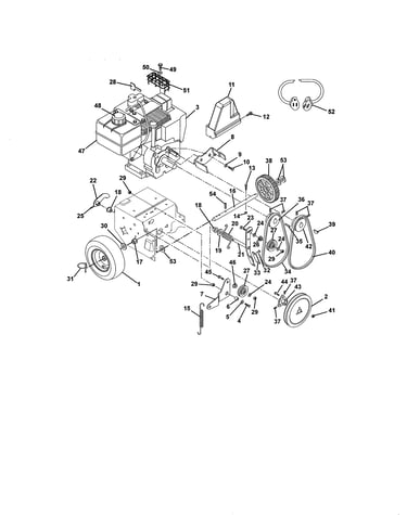 Engine & belt drive