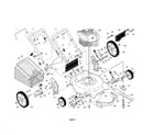 Craftsman 9179998A lawn mower diagram