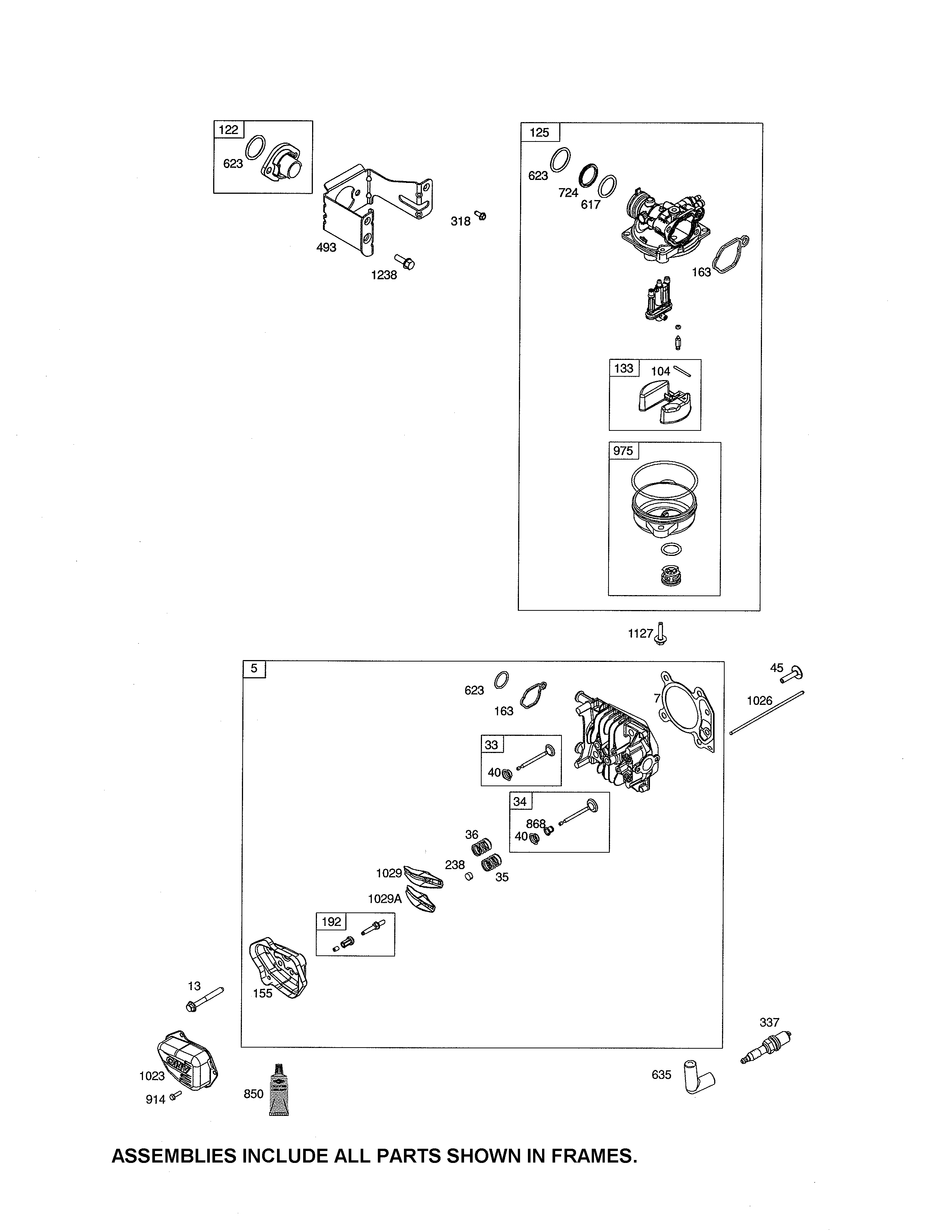 Carburetor/head cylinder