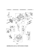 Cylinder/crankshaft/sump