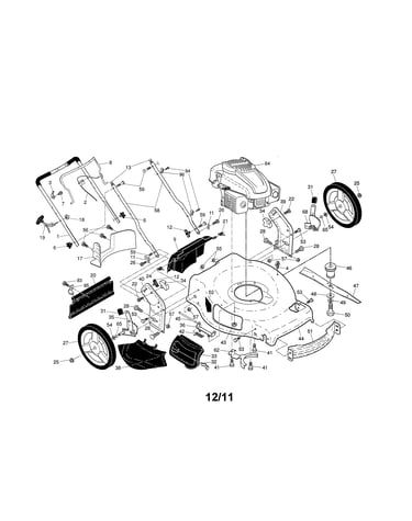 Engine/housing/handle