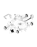 Drive control/gear case/wheels