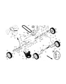 Drive control/gear case/wheels