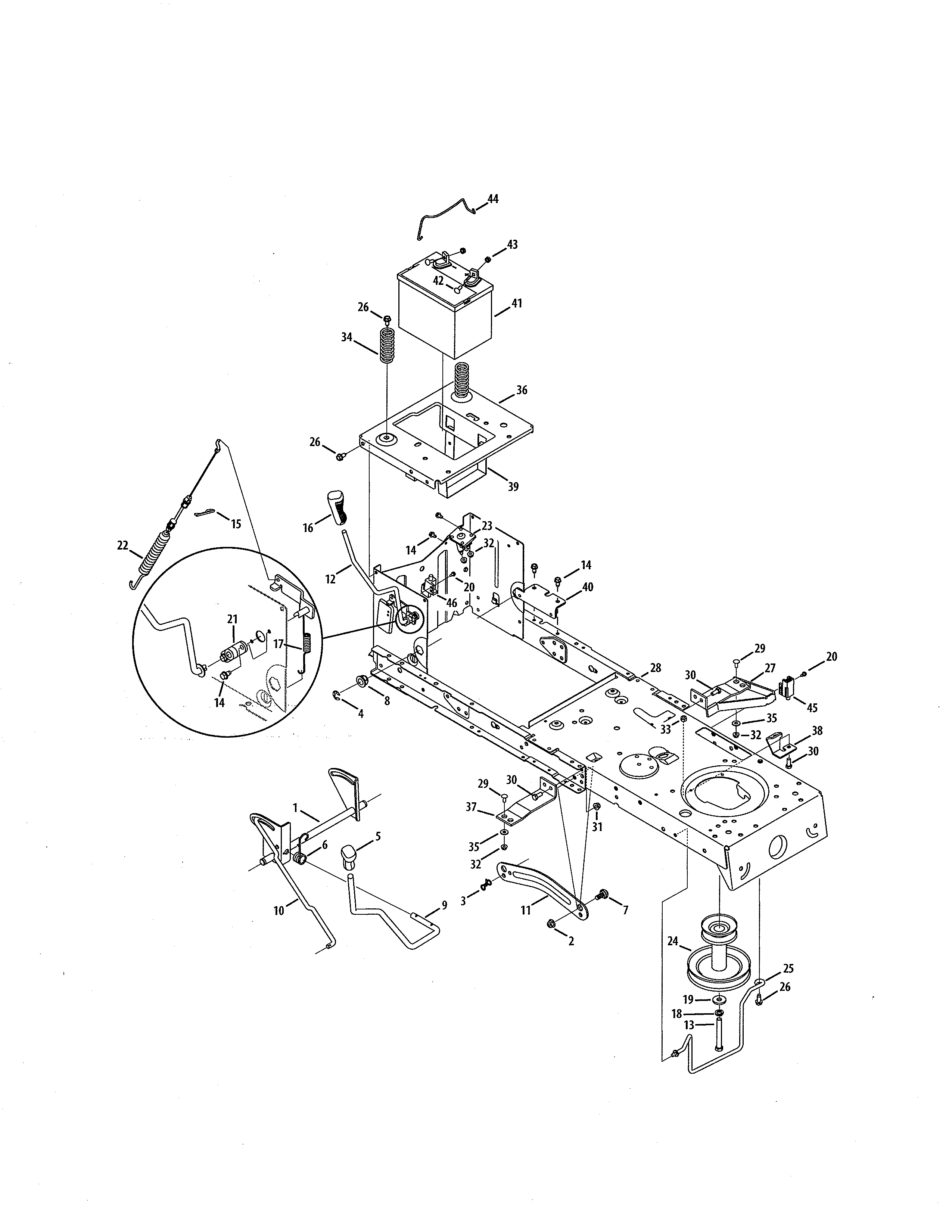 BATTERY/FRAME