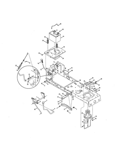 Battery/frame