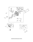 Head-cylinder/intake manifold
