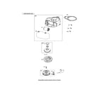 MTD 13BJ78SS099 blower housing/flywheel diagram