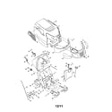 Craftsman 247288852 bumper/hood diagram