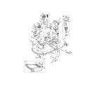Craftsman 247288852 deck/spindle pulley diagram