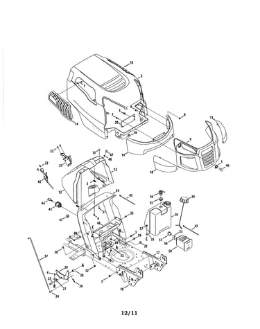 Bumper/hood
